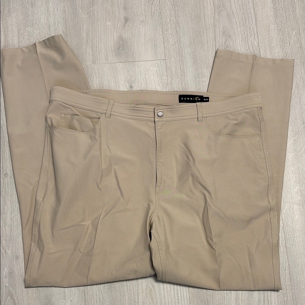 🔥BUNDLESALE Mens 38/32 Dunning Performance Polyester Golf Pants